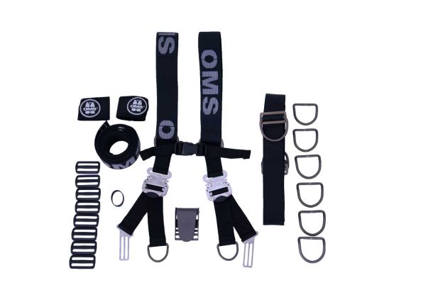 Comfort Harness System III webbing Kit Komplett kit Aluminium