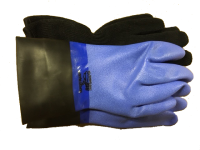 Nordic Blue Trockentauchhandschuhe mit gerader Latex Manschette und separatem Innenhandschuh S