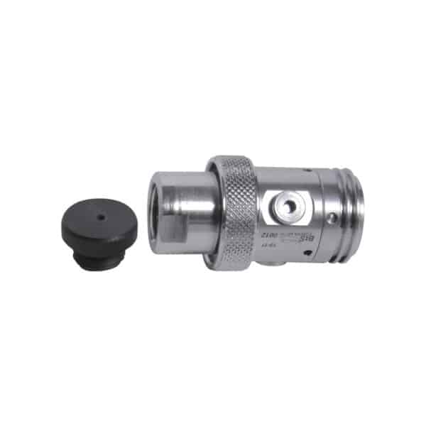 Compact INERT GAS 1st Stage with integrated overpressure valve, W21,8 thread