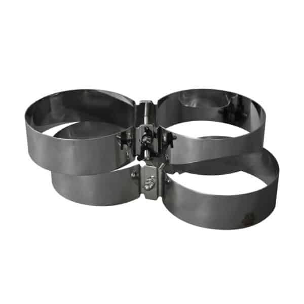 OMS Stainless steel clamp set 171 mm