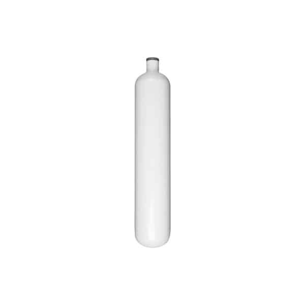 1.8 Liter Steel 230 Bar Cylinder only White