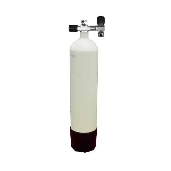 7 Liter Steel 230 Bar Left expandable valve inclusive 2nd Outlet