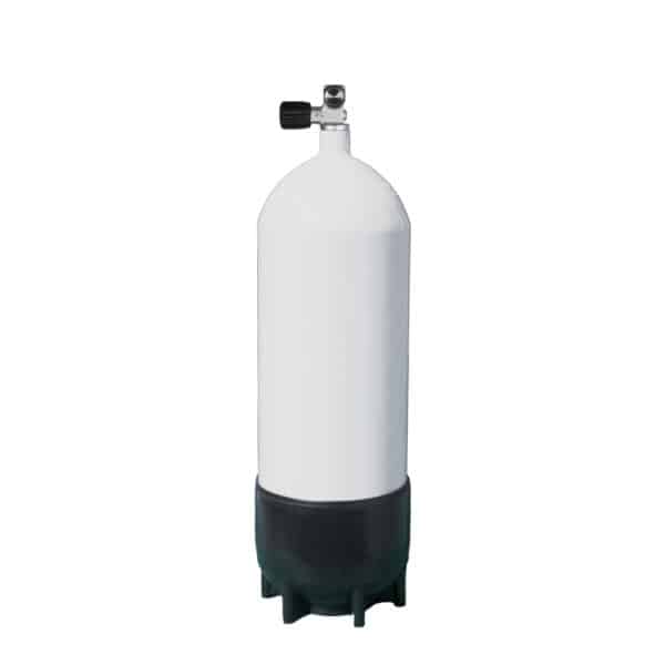 10 Liter Steel Single 300 Bar with Mono G5/8 Valve