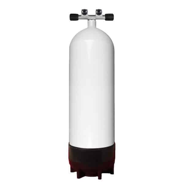 18 Liter Steel Single 230 Bar with Twin-Valve with 2 fixed Outlets