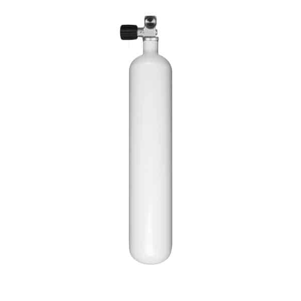 3 Liter Steel Single 300 Bar with Mono G5/8 Valve