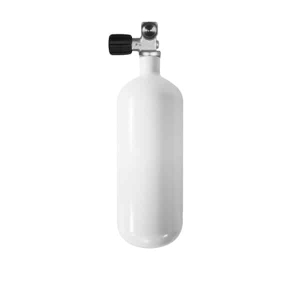 2 Liter Steel Single 230 Bar with Mono G5/8 Valve