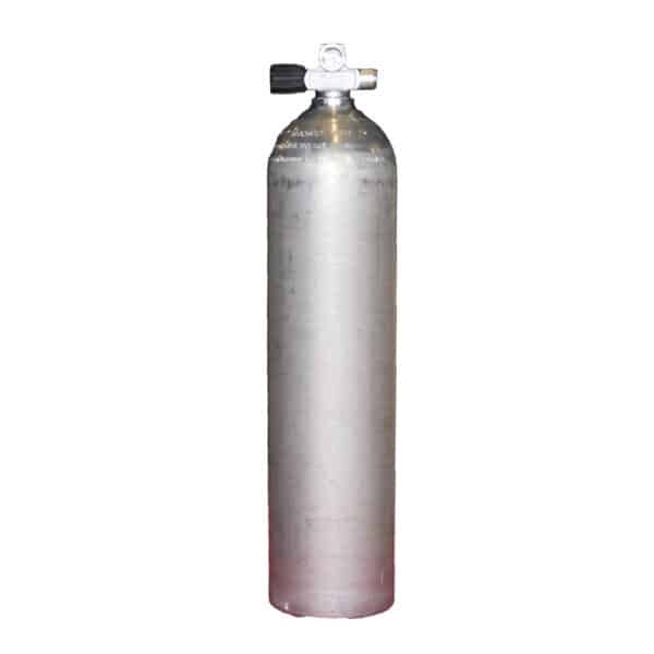 7 Liter Aluminum Single 200 Bar with Left expandable valve inclusive Blind Plug