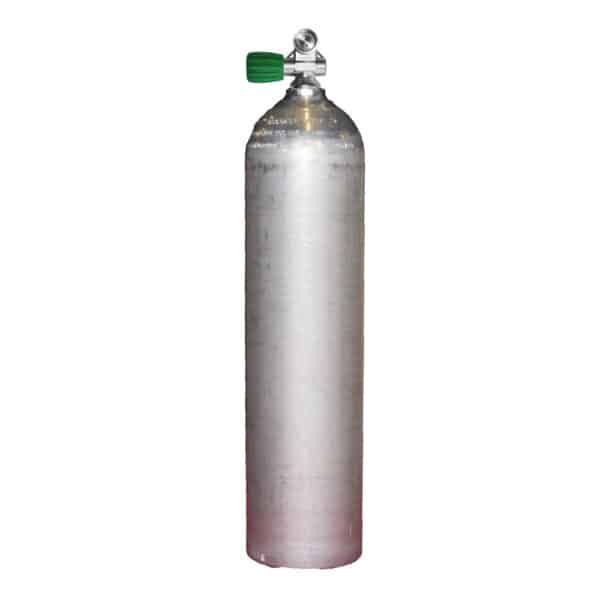 7 Liter Aluminum Single 200 Bar with Mono M26/EU-Nitrox Valve