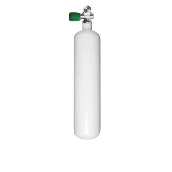 3 Liter Steel Single 230 Bar 114 mm with Mono M26/EU-Nitrox Valve