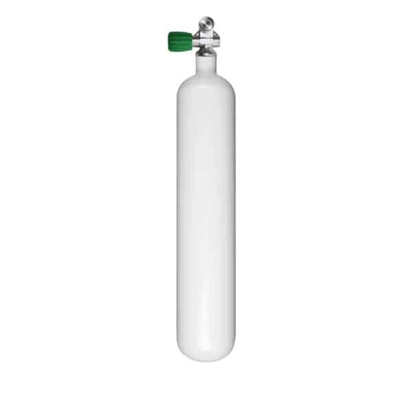 3 Liter Steel Single 230 Bar with Mono M26/EU-Nitrox Valve