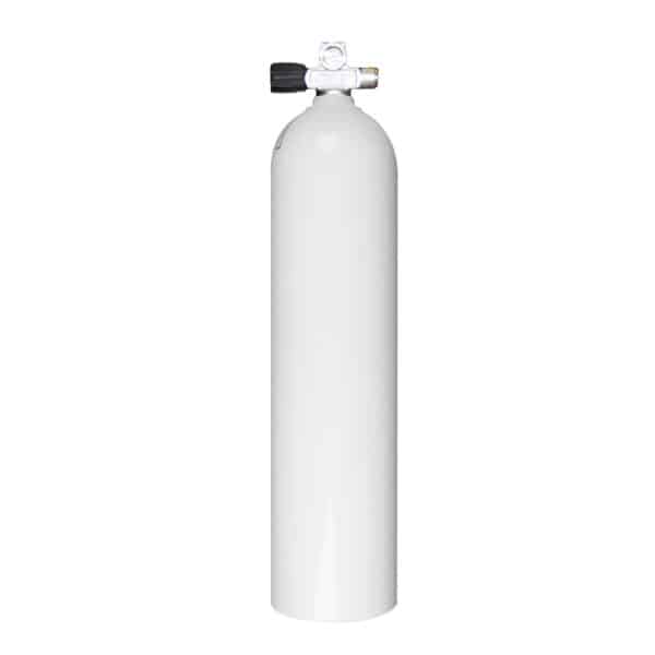 7 Liter Aluminum Single 200 Bar with Left expandable valve inclusive Blind Plug