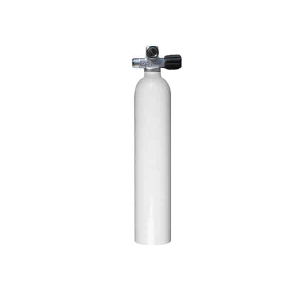 3 Liter Aluminum Single 230 Bar with Right expandable valve inclusive Blind Plug