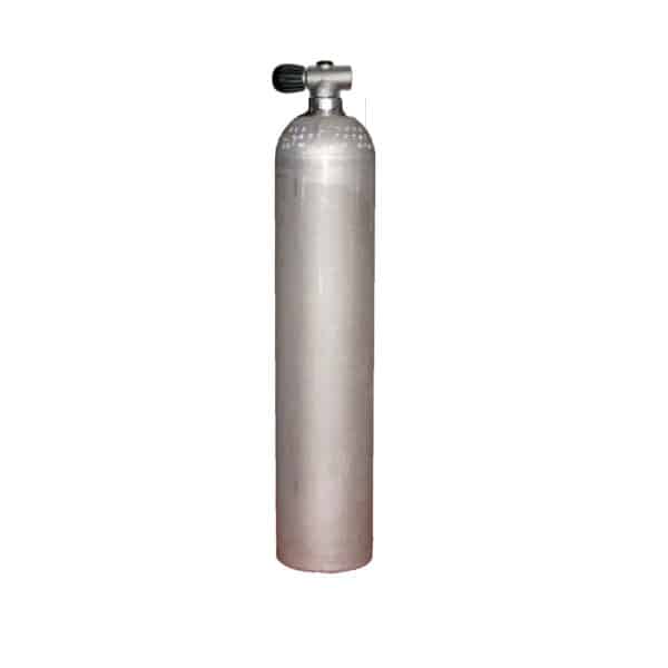 5.7 Liter 40cf Aluminum Single 207 Bar with Rebreather G5/8 Valve