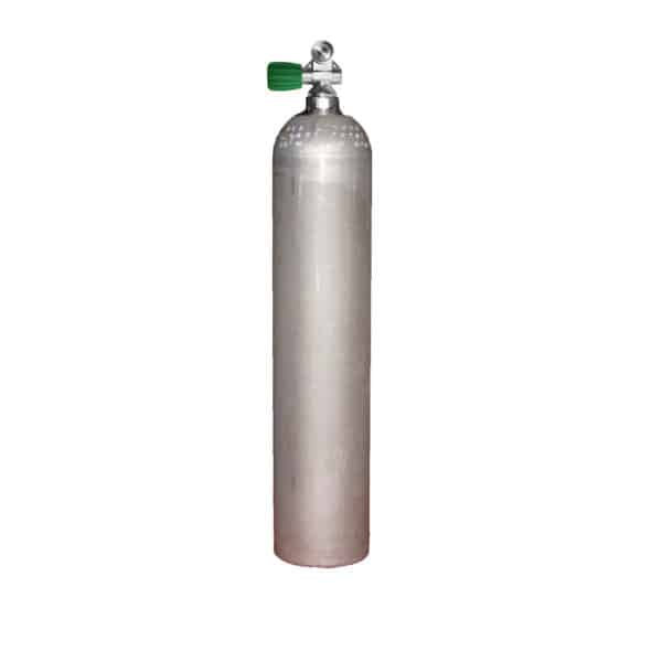 5.7 Liter 40cf Aluminum Single 207 Bar with Mono M26/EU-Nitrox Valve