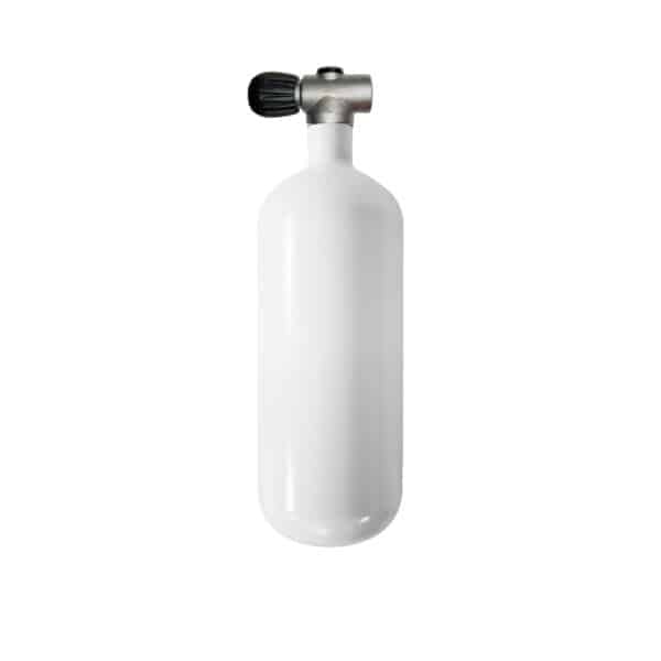2 Liter Steel Single 230 Bar with Rebreather G5/8 Valve