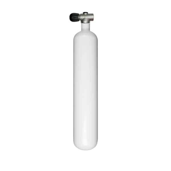 3 Liter Steel Single 230 Bar with Rebreather G5/8 Valve