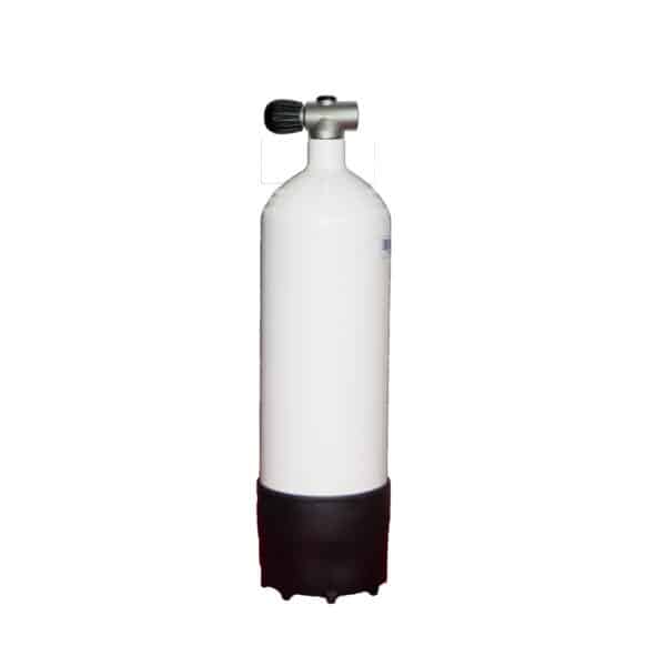 5 Liter Steel Single 230 Bar with Rebreather G5/8 Valve