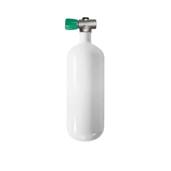2 Liter Steel Single 230 Bar with Rebreather M26/EU-Nitrox
