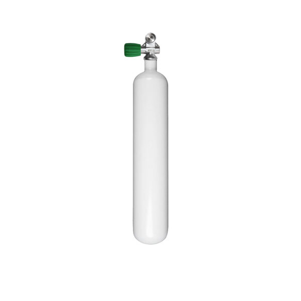 1.8 Liter Steel Single 230 Bar with Mono M26/EU-Nitrox Valve