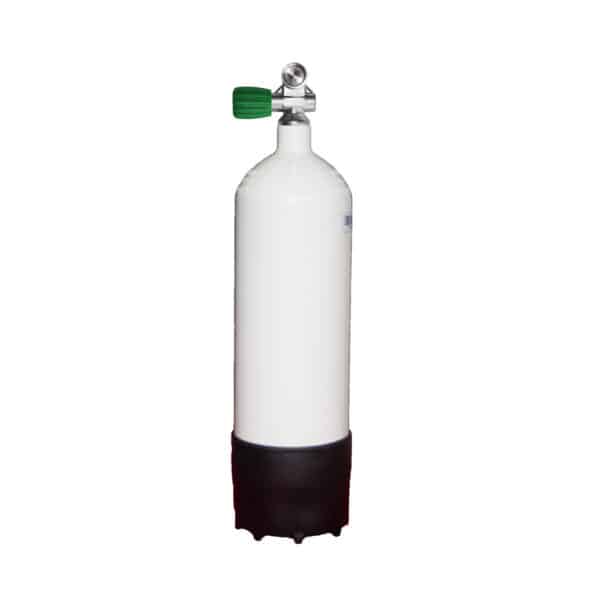 Single Steel Cylinder 5 Liter  230 Bar Mono-Valve M26/EU Nitrox