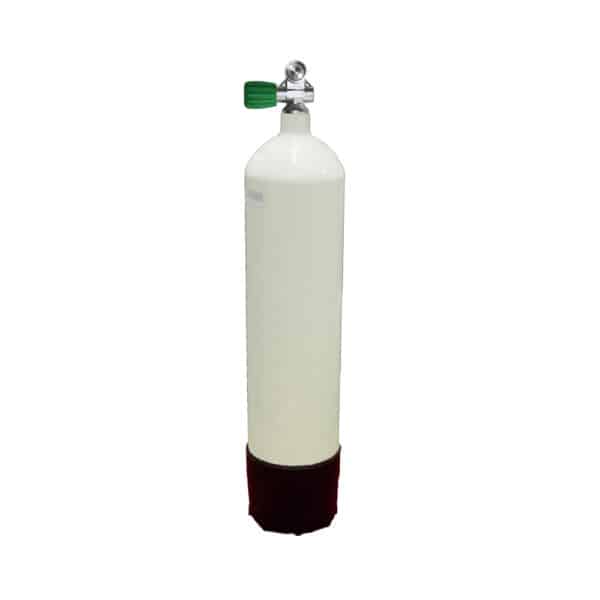 7 Liter Steel Single 230 Bar with Mono M26/EU-Nitrox Valve