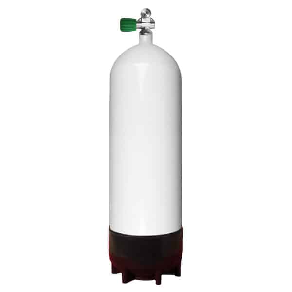 18 Liter Steel Single 230 Bar with Mono M26/EU-Nitrox Valve