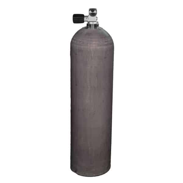 11.1 Liter 80cf MES Aluminum Single 207 Bar with Mono G5/8 Valve incl. Rigging Kit - Image 2