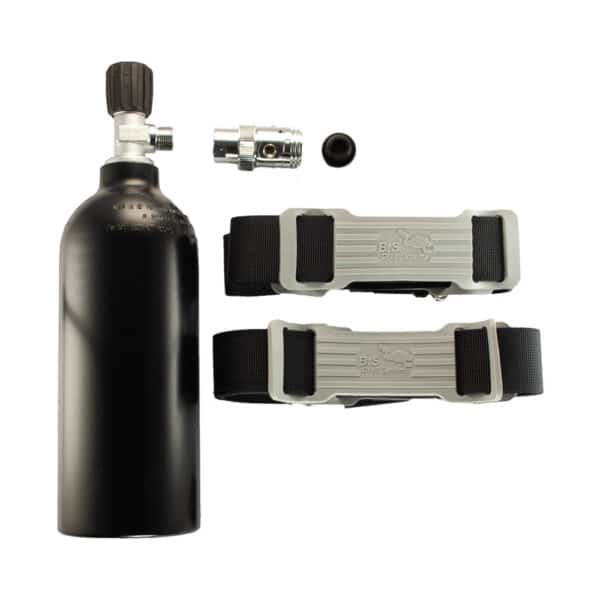 Drysuit Inflation Set 1.5 Liter for Installation on Cylinder W21/8 Argon Valve - Image 2