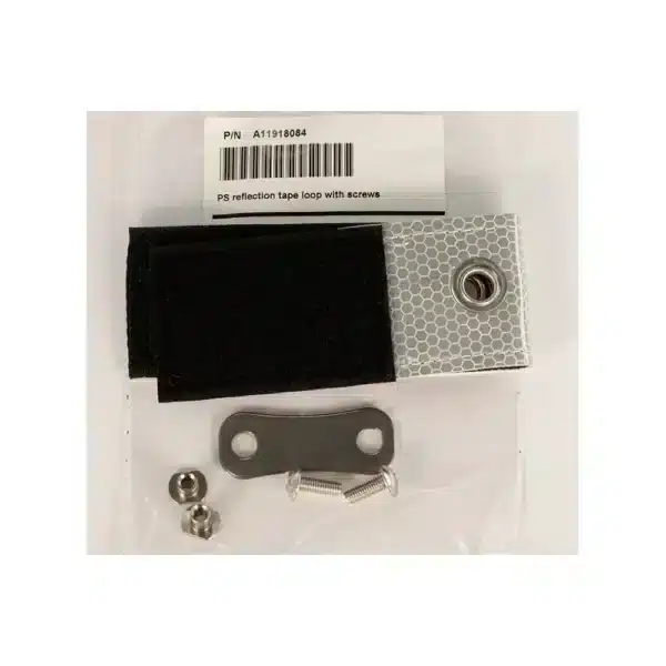 PS reflection tape loop with screws
