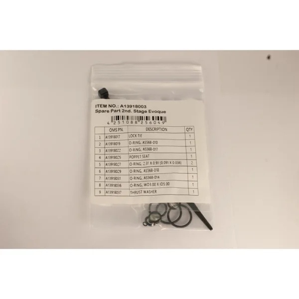 Spare Part Kit 2nd. Stage Evoque and Evoque LITE