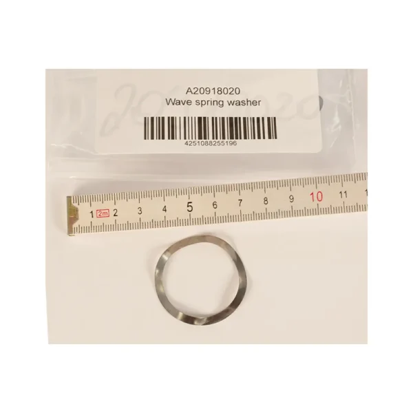 Wave spring washer